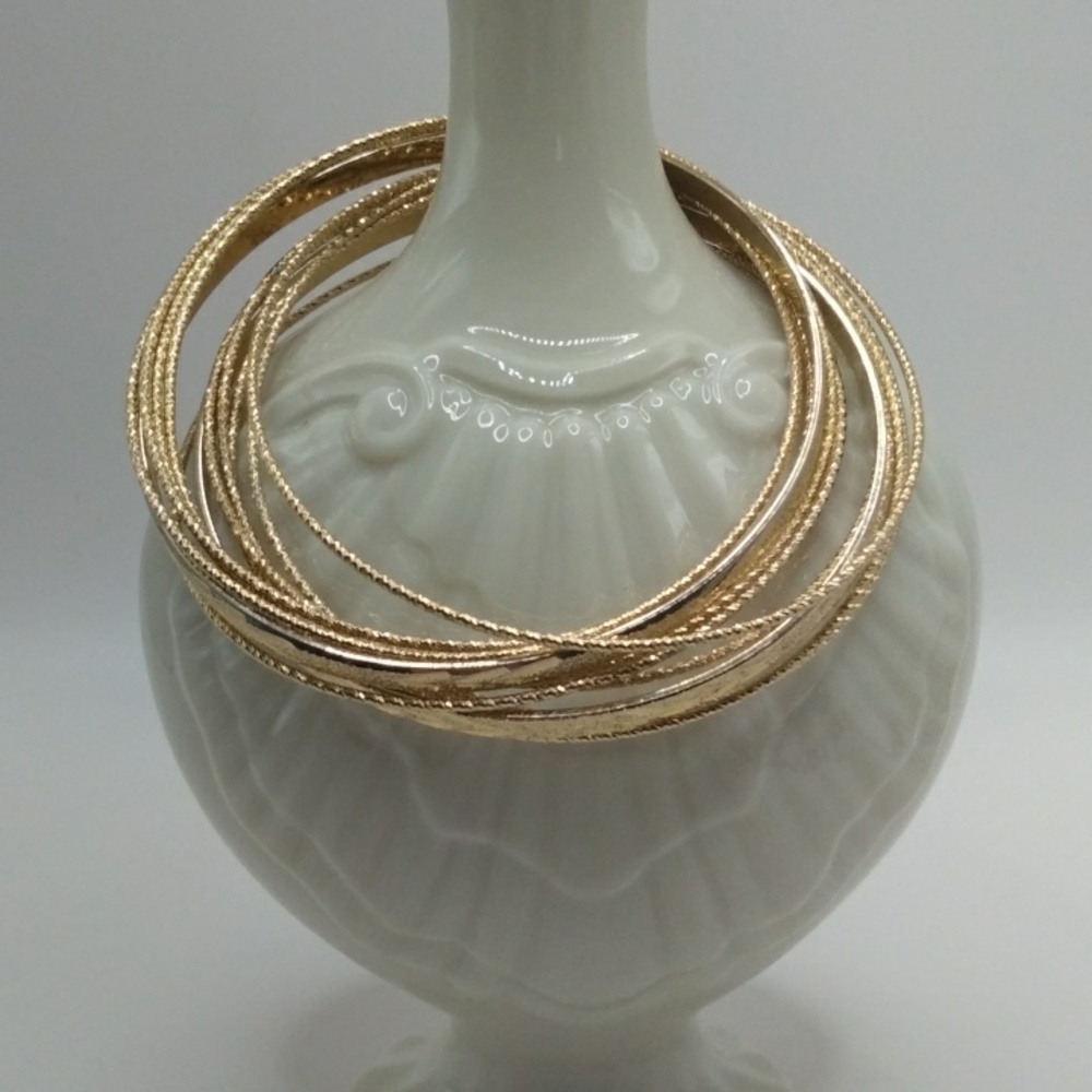 Vintage Set of Boho Bangles/ Set of 2